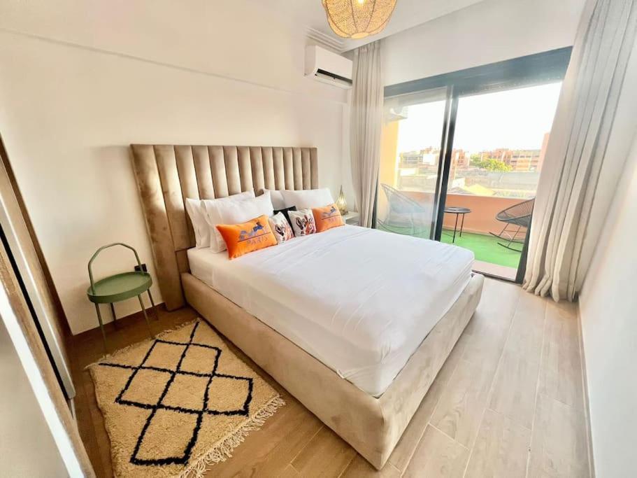 Cozy&Elegant Apartment/Pool/City Center/Gueliz 마라케시 외부 사진